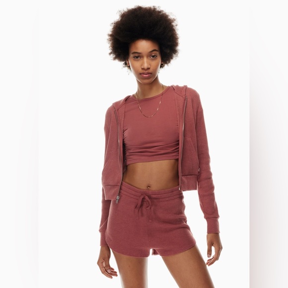 Aritzia Tna Waffle Zip - Picture 2 of 7